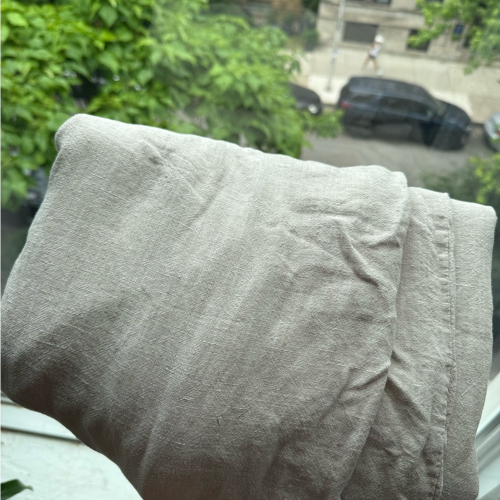 Restoration Hardware Flax Linen Duvet (Twin XL)